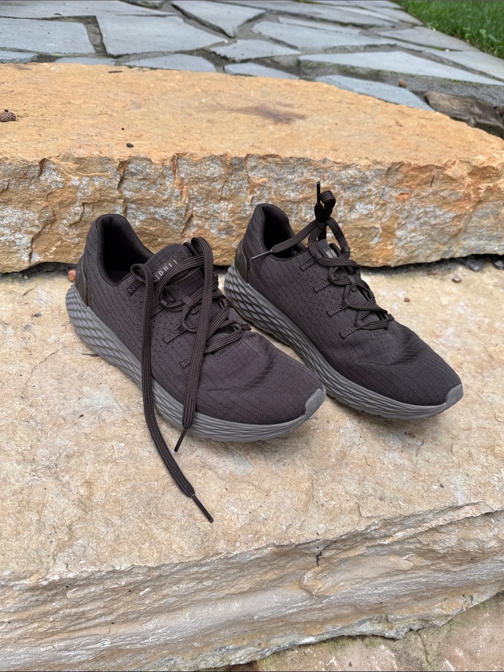 Nobull CrossFit Lace-Up Running Shoes in Dark Brown